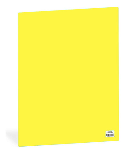 10 Folhas De Eva Atacado Placas 40x48 Escolar Artesanato Kit Cor Amarelo