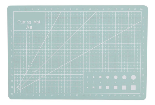 Tabla De Cortar A5 Líneas De Rejilla Pvc Mat Papel Autocur