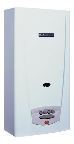 Imagen 1 de 6 de Calefon Orbis 315bbo 14lts Botonera Encen Electronico Digiya