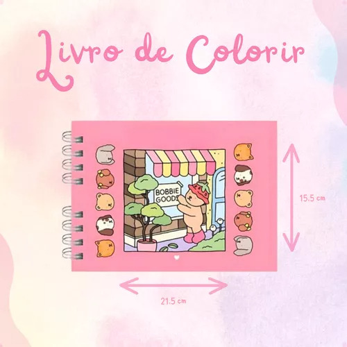 Livro Do Dia Infantil Urso Bob, De Bobbie Goods Para Colorir 2025