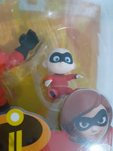 Figuras Increíbles 2 Mr Increíble Y Jack Jack Disney Picar (Usado)