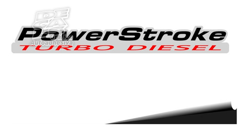 Calcomania Power Stroke Turbo Diesel De Ford Ranger