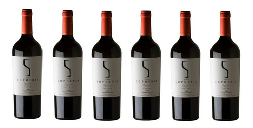 Imagen 1 de 8 de Vino Sophenia Reserve Malbec X750cc X6