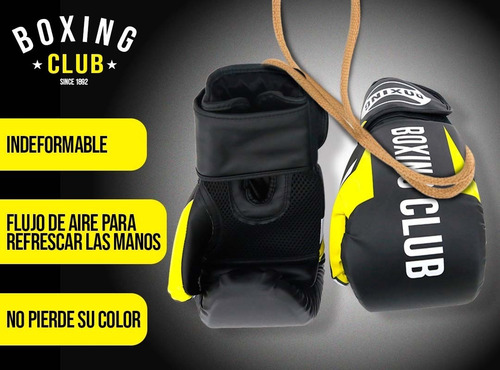 Imagen 5 de 10 de Guante De Box 8 10 12 14 Oz Boxing Club Sparring Ajustable