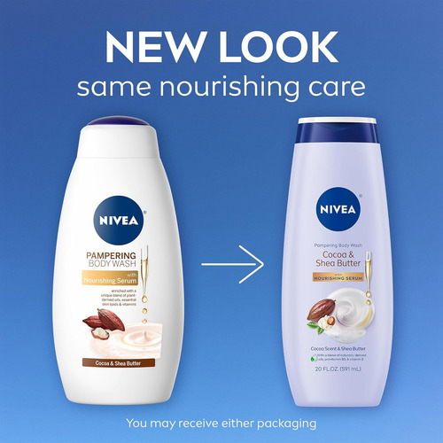 Nivea Pampering - Jabón Corporal De Cacao Y Manteca De Karit