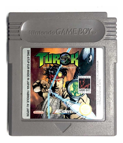 Turok Battle Of The Dinosaurs - Juego Original De Game Boy