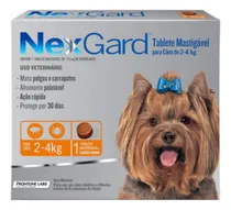 Comprar Pastilla Antipulgas Y Garrapatas Nexgard Perro 2 A 4 Kg