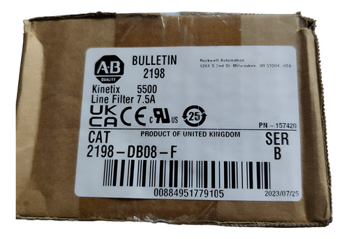 Allen Bradley 2198-db08-f Kinetix 5500