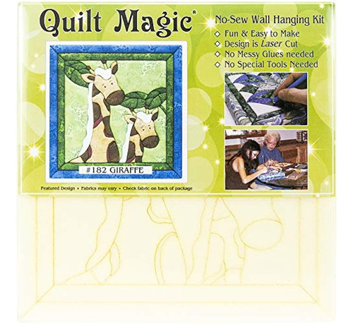 Quilt Magic Sew Wall Hanging Kit-jirafa