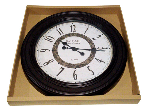 Reloj De Pared Redondo Decorativo Mural Muralla Hs8220d