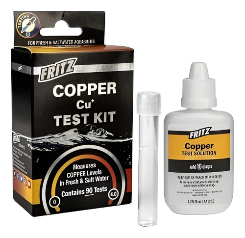 Fritz Test Kit Para Cobre (90 Pruebas)
