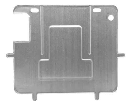 Suporte Reforço Protetor De Placa De Aço Moto Mercosul