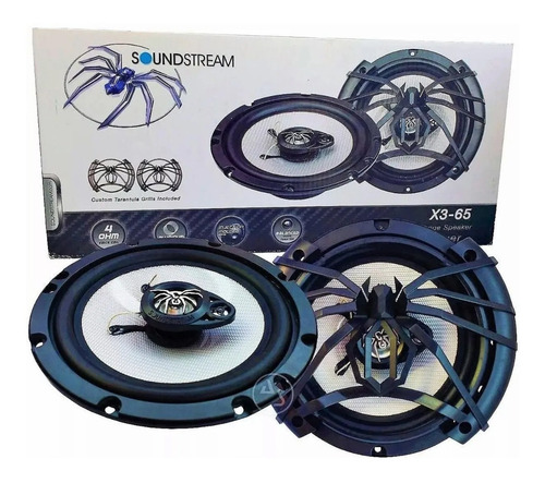 Imagen 8 de 9 de Autoestereo Soundstream Bluetooth Usb Aux Fm Y 2 Bocinas 6.5