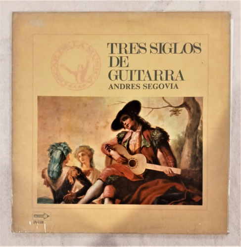 Andres Segovia Lp Tres Siglos De Guitarra (Usado)