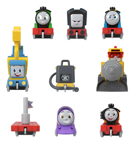Thomas & Friends Tren De Juguete Paquete 9 Personajes