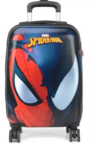 Mochila de Rodinhas P 360 Marvel Homem Aranha Vermelha