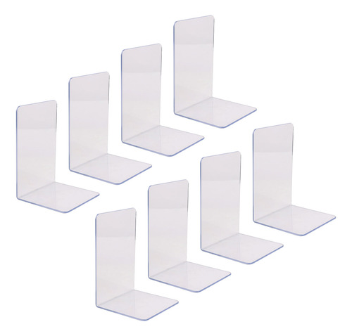 Sujetalibros De Acrílico Para Biblioteca, Elegante Decoració