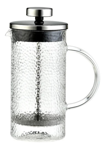 Cafetera Embolo 350 Ml Undine Vidrio 3 Tazas Oroley