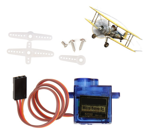 Servomotor Sg90 Rc 9g Para Aviones Teledirigidos Automóviles