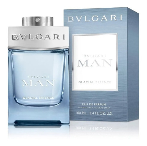 Bvlgari Man Glacial Essence Edp 100ml Volumen De La Unidad 100 Ml