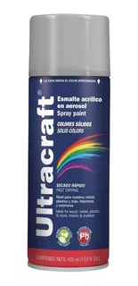 Pintura En Spray Color Plata Silver - Ultracraft 400ml