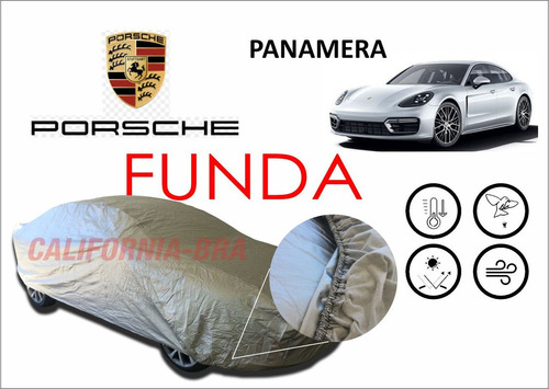 Cover Impermeable Broche Eua Porsche Panamera 2020 2021 2022