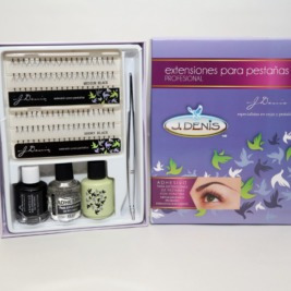 Jdenis Extensiones Para Pestañas Negro