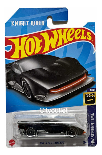 Hot Wheels 2023 Hw Kitt Concept 6/250 Hw Screen Time 1/10