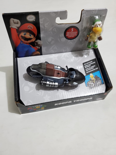 Mario Bros,peach,toad Kart Y Koopa Troopa Miden 6cm