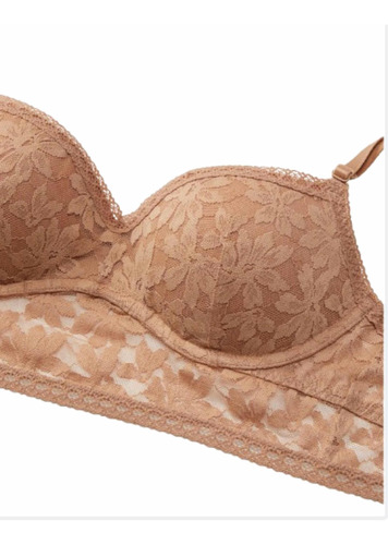 Corpiño Push-up Encaje Victorias Secret Pink