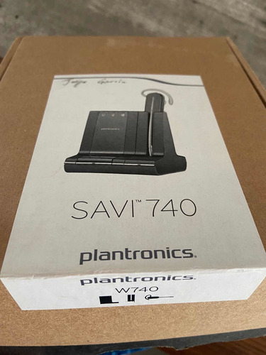 Diadema Inalámbrica Corporativa Plantronics Savi W740 Usada