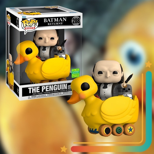 Funko Pop! Batman Returns: The Penguin And Duck Sdcc 2022
