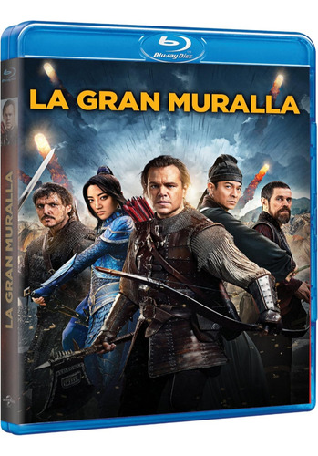 La Gran Muralla The Great Wall Blu Ray Película Matt Damon (Usado)