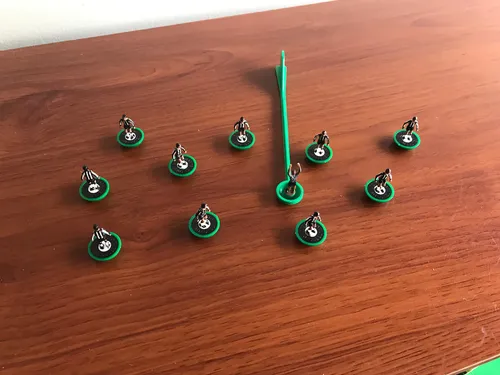 Juego Futbolito - Subbuteo No 6 - Botafogo Original (Usado)