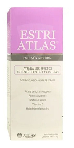 Estri Atlas Emulsion Para Estrias Y Cicatrices X230 Gr Vit E