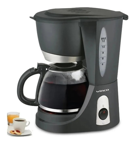 Cafetera Winco W1932 1.2 Lts 12 Pocillos Semiautomatica