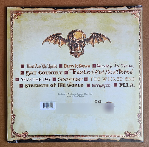 Vinil Avenged Sevenfold, City Of Evil (lacrado) (Usado)