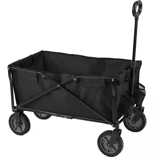 Carro Plegable Carrito De Carga Con Ruedas Multiusos Para Jardin