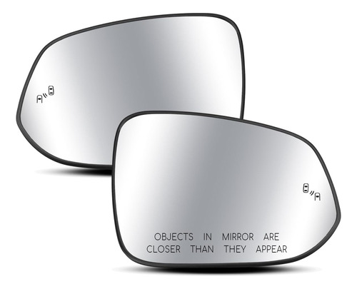 Mirror Glass With Blind Spot Detection Fits For Toyota Rav4 