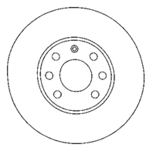 Disco Freno Del Gm (256mm) Daewoo Lanos