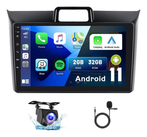 Estereo Toyota Corolla Axio 2015-2017 Android Carplay 2g+32g