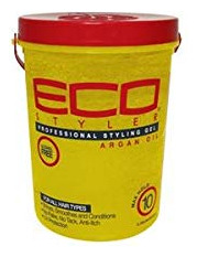 Eco Styling Gel Aceite De Argán Naranja 80 Oz #