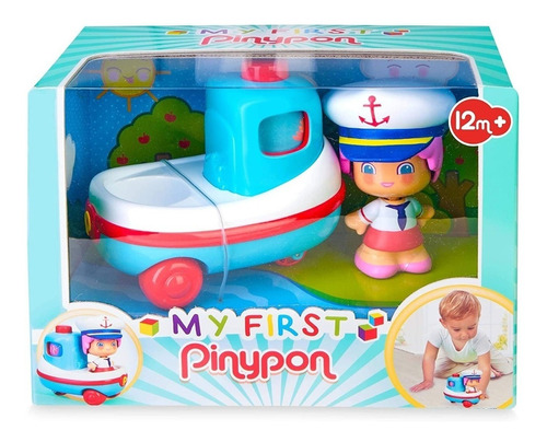 Pinypon My First Baby Figura Con Vehiculo Lny 16288