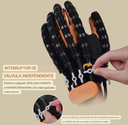 Guante Robot Para Rehabilitación De Hemiplejia Derrame 2 Pz