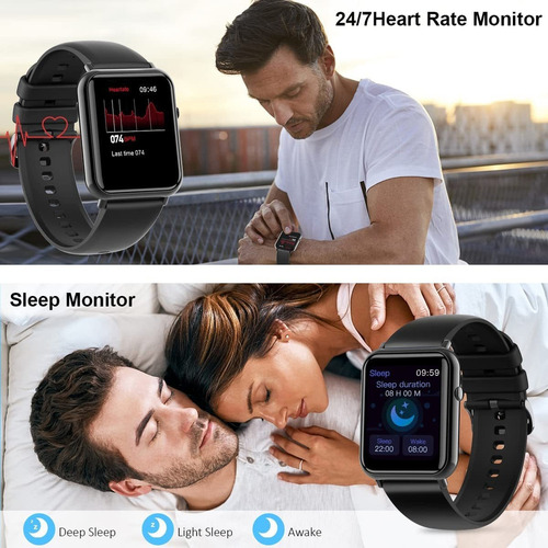 Reloj Inteligente Deportivo Impermeable Para Mujer