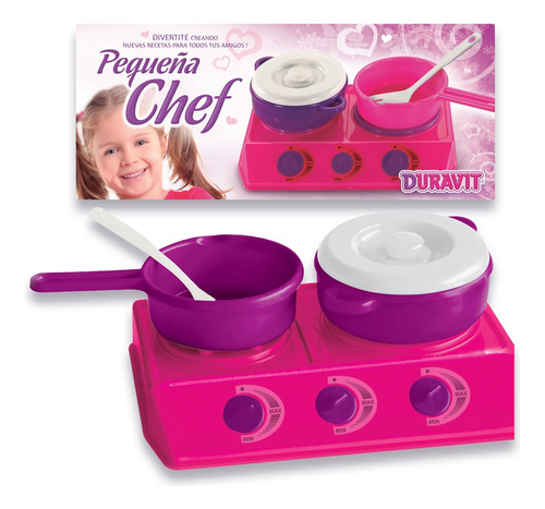 Set Juego Cocina Anafe + Ollas + Utensillo Duravit