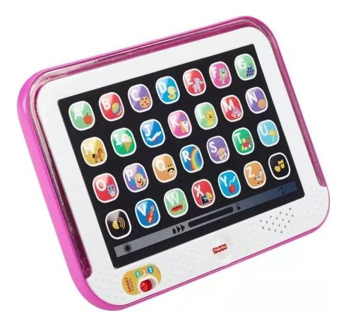 Fisher Price - Tablet De Aprendizaje Rosa - Luces Y Sonidos