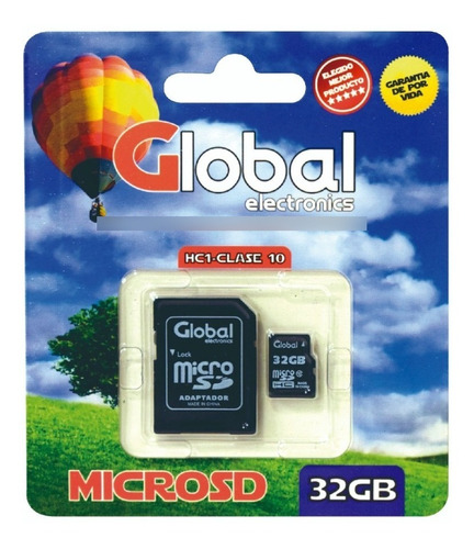 Microsd 32 Gb Con Adaptador Sd Clase 10 Hfc1