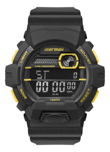 Relógio Mormaii Masculino Wave Preto Ref - Mo8090aa/8y