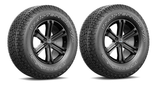 2 Llantas 225 55 R 18 Bfgoodrich Trail Terrain T/a  H102